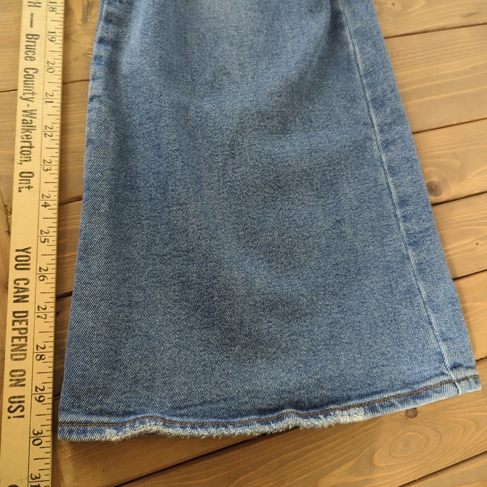 High Rise Flared Bootcut Distressed Jeans - Picture 8 of 11